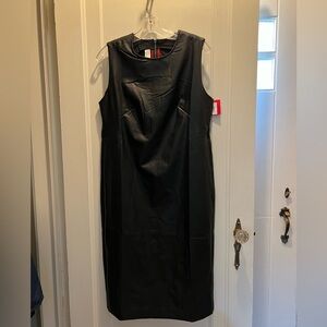 SPANKX Large Faux Leather Dress